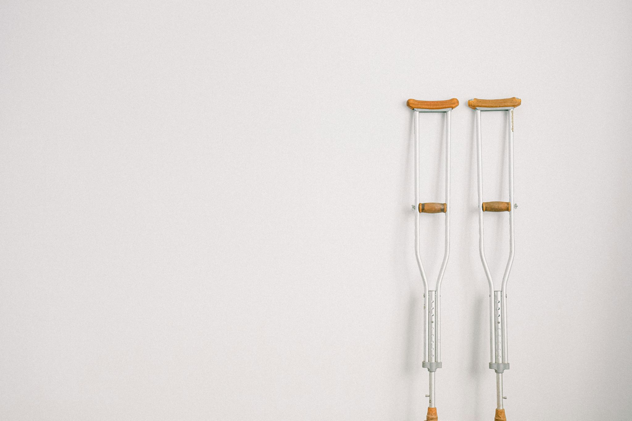 crutches from a Medical Supply Companies