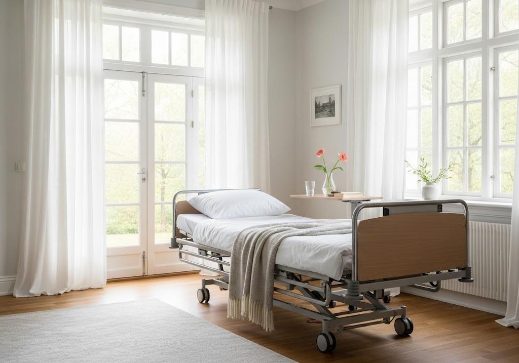 hospital bed at home used for recovery, part of Medicare-approved DME in Harlingen