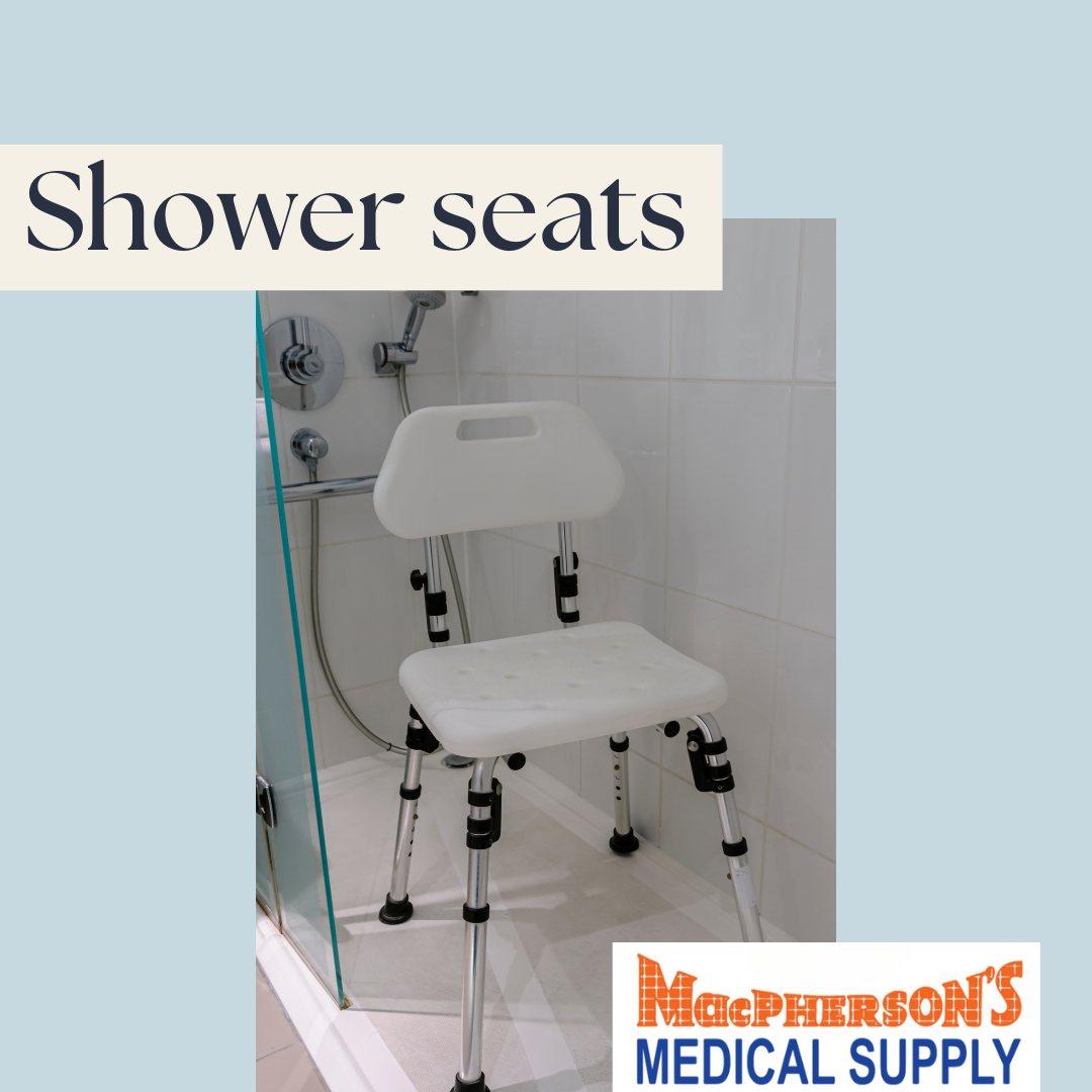 shower seat from MacPherson's Medical Supply