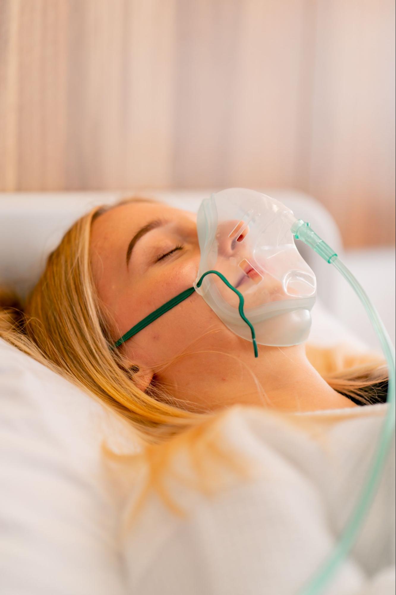 Different CPAP mask types shown for comfortably breathing.