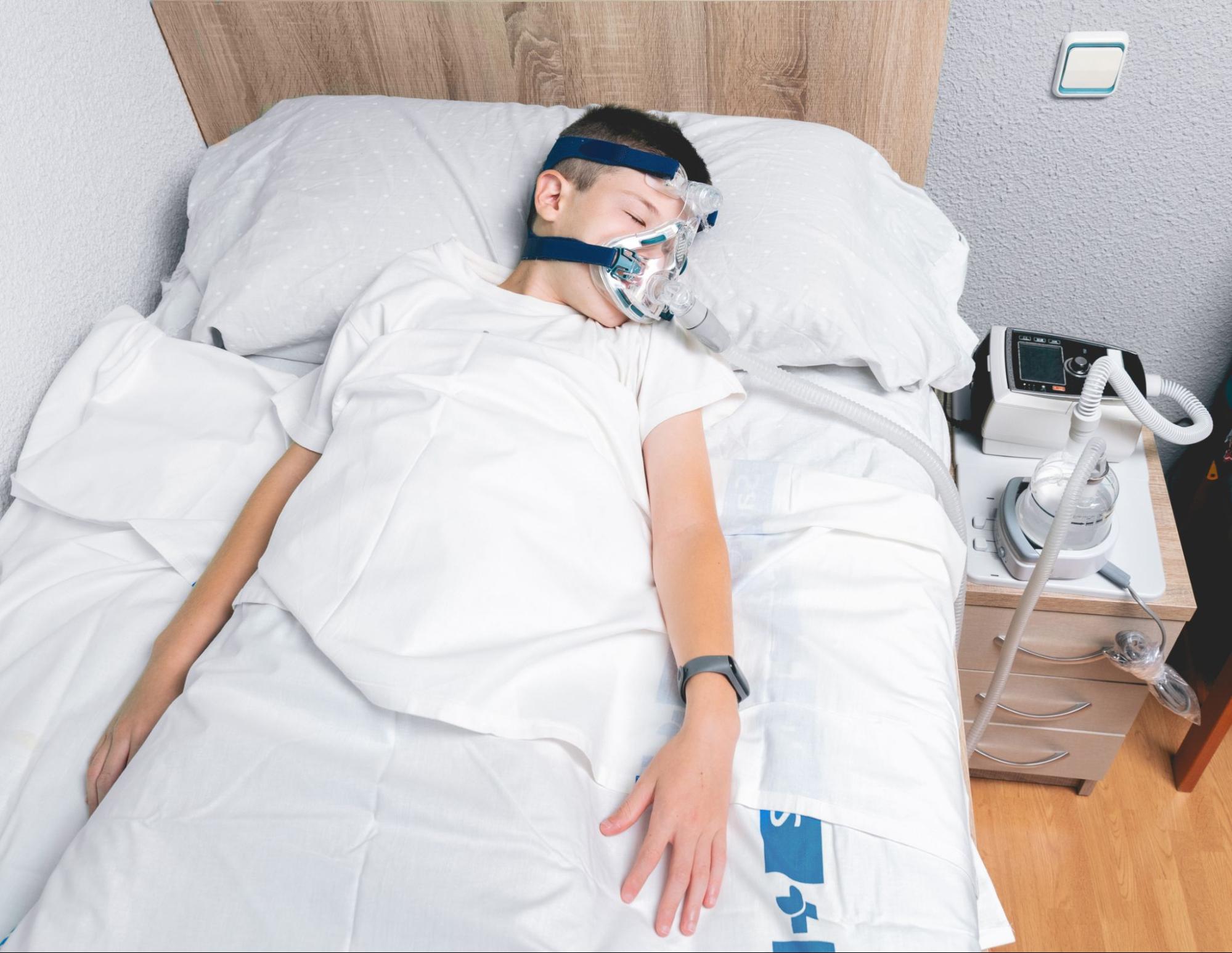 Example of how BiPAP vs CPAP machines support better breathing during sleep.