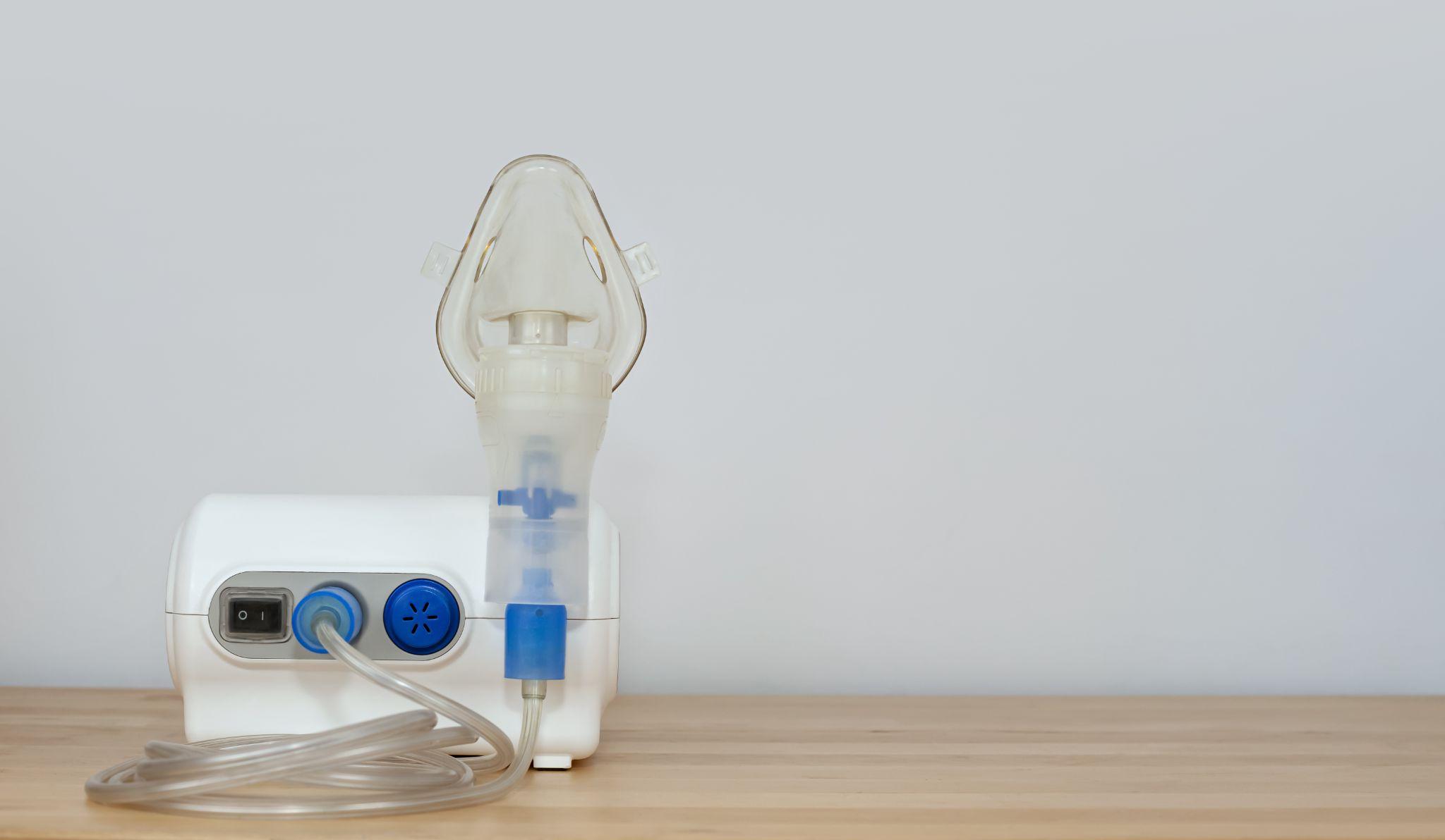 nebulizer on a table