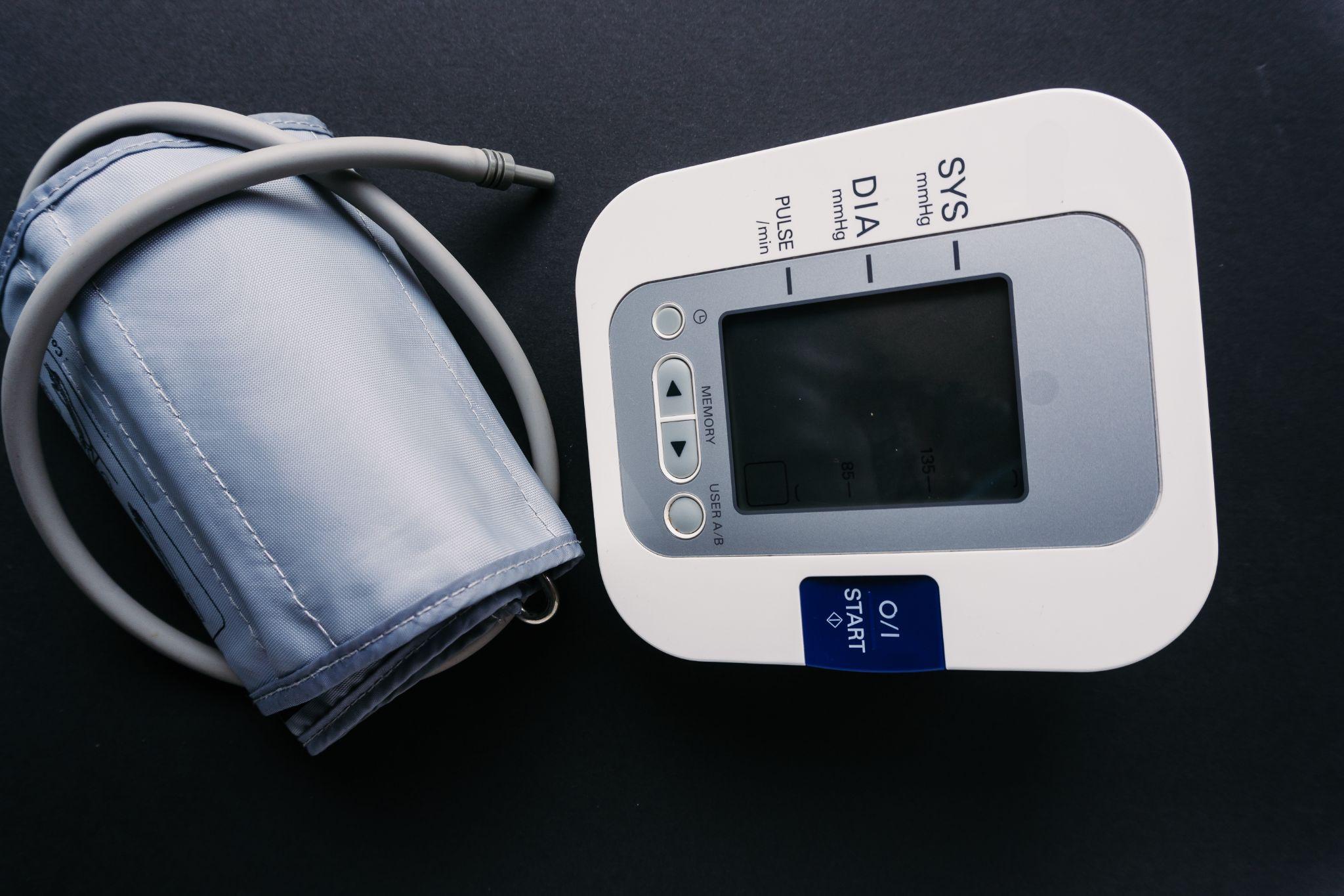 blood pressure monitor, an example of home-based medical equipment