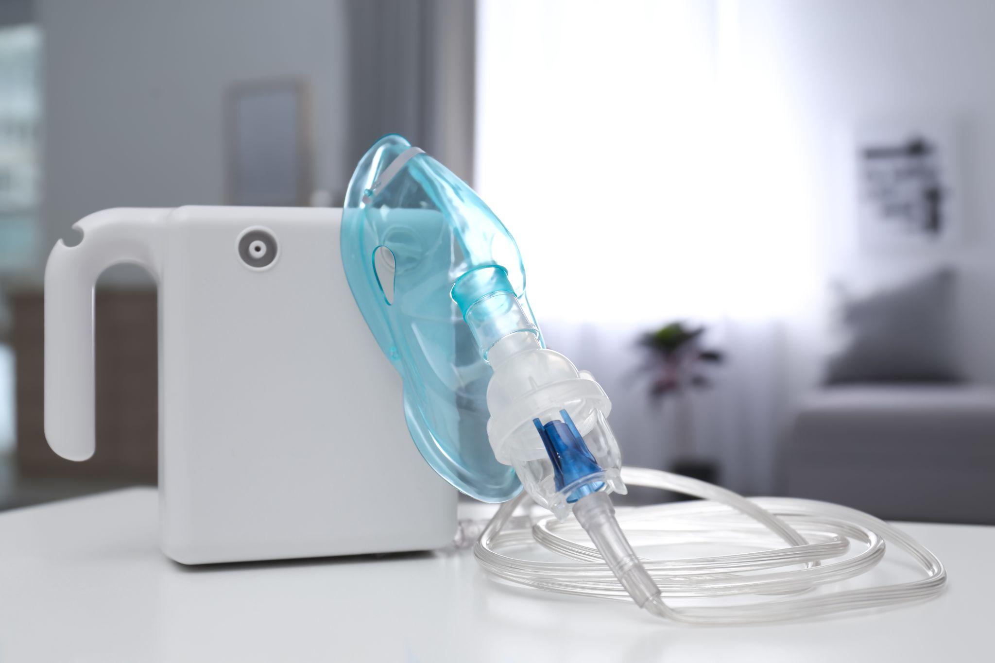 nebulizer on table