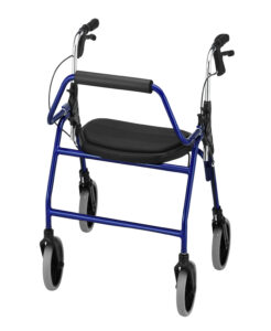 rollator on white background representing rollators in harlingen